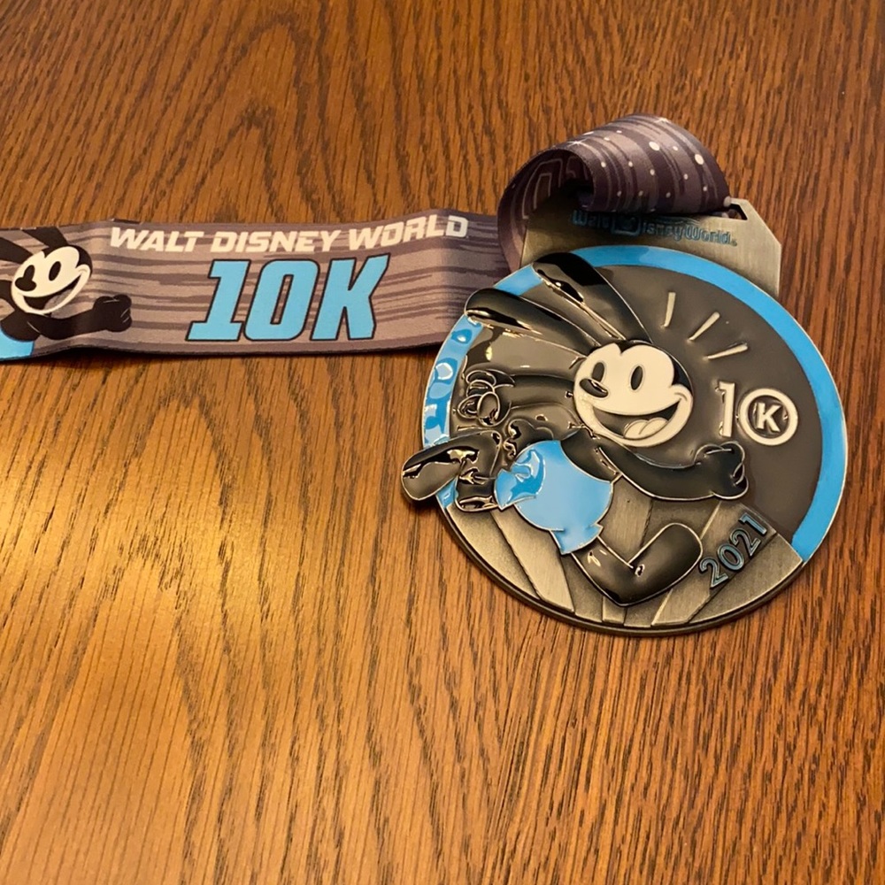 2021 Walt Disney World 10K Medal